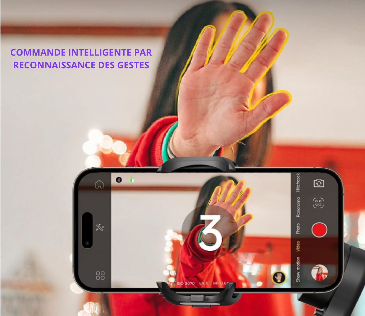 Stabilisateur 3 Axes pour Smartphone