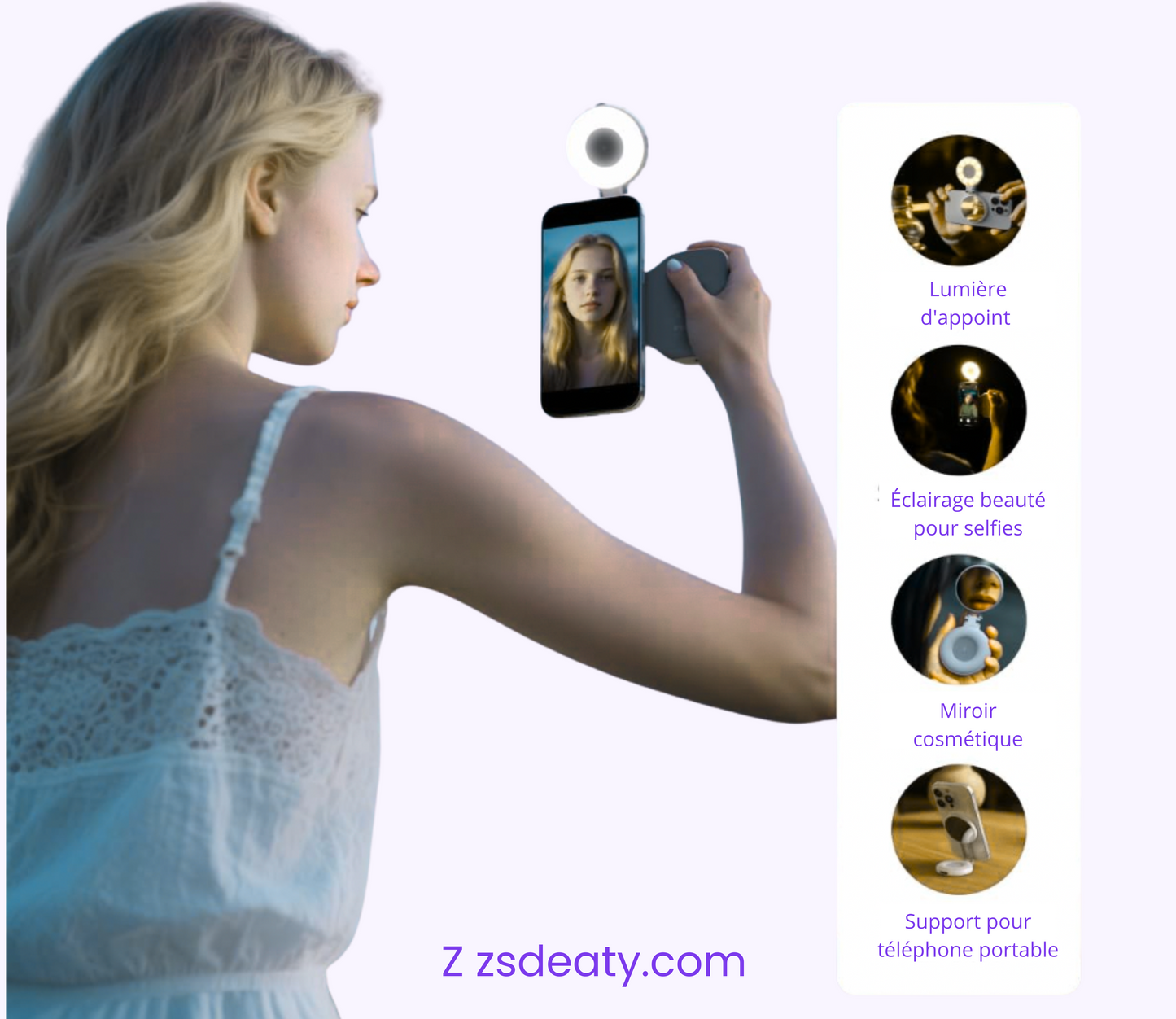 Support magnétique pour Smartphone
