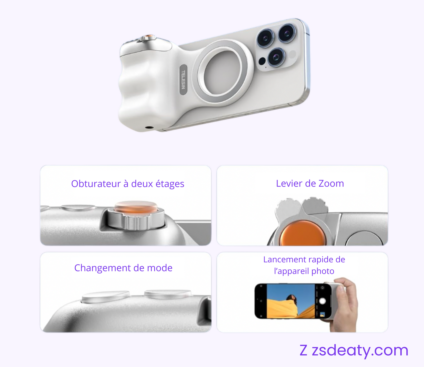 Support magnétique pour Smartphone